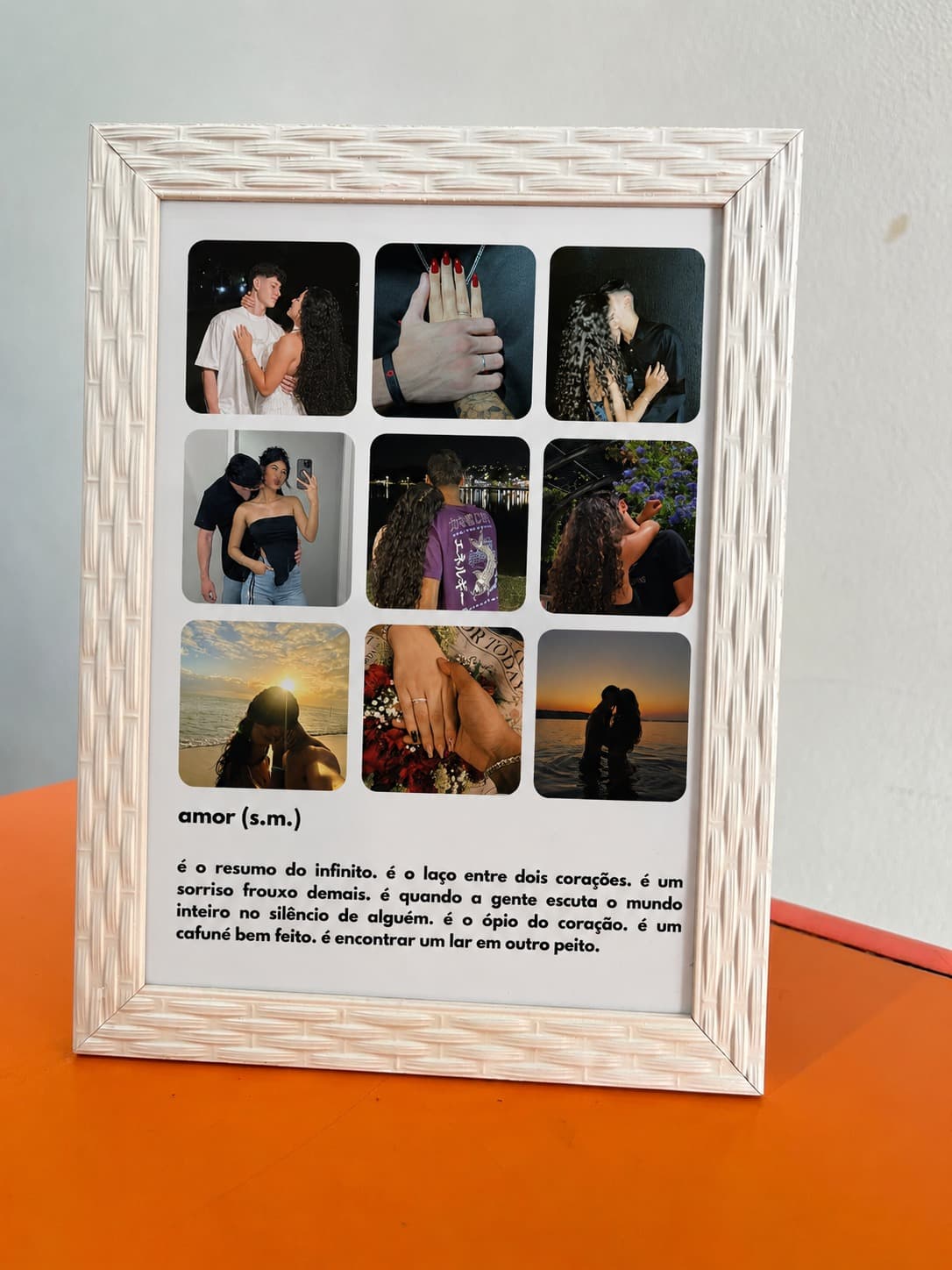 Porta Retrato com Foto Personalizada