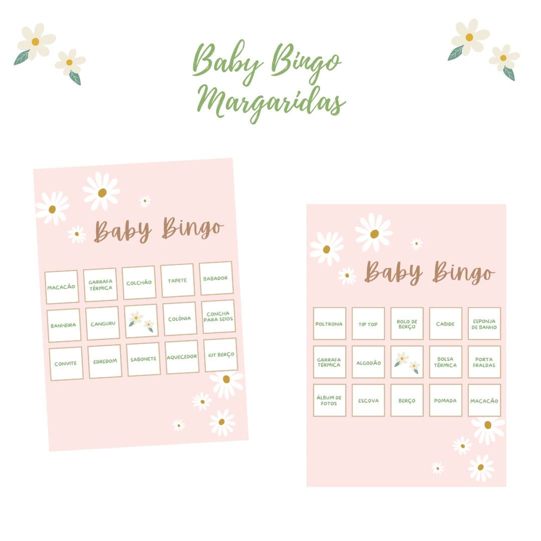 Baby Bingo Margaridas (60 Cartelas) pdf