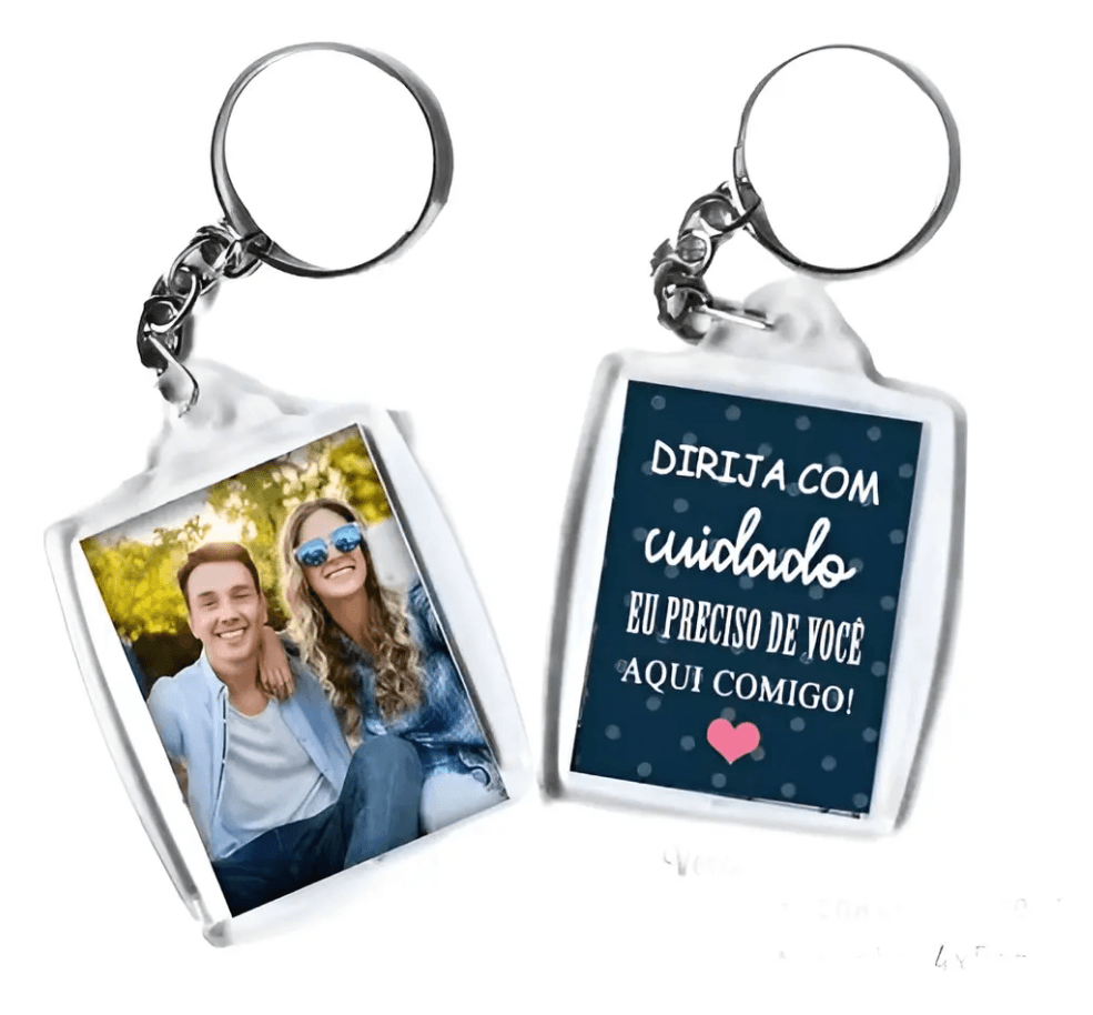 Chaveiro em acrilico personalizado